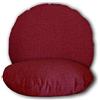 Cieffepi Home Collections Cuscino Arredo Rotondo MULTICOLOR (Bordeaux)