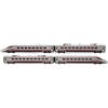 ARNOLD SCALA N ARNOLD HN2577 SET 4 UNITA' ELETTROTRENO LIVREA FRECCIARGENTO - SCALA N