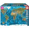 Educa - Grande puzzle di 12000 pezzi per adulti. Meraviglie del mondo. Servizio pezzi mancanti incluso. XXL Puzzles. Consigliato a partire dai 14 anni (19057)