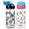 Nuby Borraccia in Tritan con Cannuccia in Silicone e Apertura a Scatto 530ml