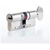 Yale B-YS3-4040NT - Cilindro a 3 stelle anti-scatto, ad alta sicurezza, 40:40 (80 mm), finitura nichel