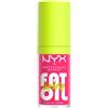 NYX Professional Makeup Fat Oil Lip Drip olio labbra 4.8 ml Tonalità 02 missed call