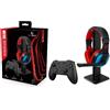 kit gaming Egogear SBP30 Cuffie/Controller Wireless/Supporto adatto per Switch PS3/PC Nero [SBP30-NS-BK]