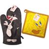 Excelsa Guanto forno + presina Looney Tunes Gatto Silvestro e Titti