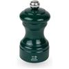 PEUGEOT - Macinapepe Bistro 10 cm - Classica regolazione della macinatura - In legno con sigillo PEFC - Laccato verde bosco