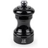 PEUGEOT - Macinapepe Bistro 10 cm - Classica regolazione della macinatura - In legno con sigillo PEFC - laccato nero