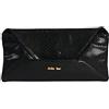 Kate Lee en Cuir Pochette Noir, Custodia in Pelle XL, Colore Donna, SN Nero
