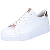 Rieker N5904 - Scarpe da Ginnastica, Weiß,