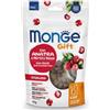 Monge Gift Cat Snack Ripieno Sterilised con Anatra e Mirtilli Rossi 60gr