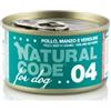 Natural Code Lattina Cane 04 Pollo Manzo e Verdure 90gr