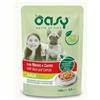 Oasy Umido Cane Straccetti in Salsa Adult Manzo e Carote Bustina 100gr