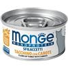 Monge Cat Sfilaccetti Monoproteico Tacchino E Carote 80Gr