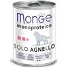 Monge Dog Pate' Monoproteico Agnello 400Gr