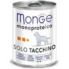 Monge Dog Pate' Monoproteico Tacchino 400Gr