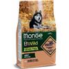 Monge BWild Grain Free Dog Adult All Breeds Salmone e Piselli 12kg