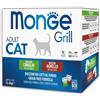 Monge Cat Grill Multibox Coniglio Agnello 12 Bustine 85gr