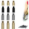 Lechengjia 12 Pezzi 3 Colori Pesi per Freccette in Ottone, con Peso per Freccette con 50 Filo 2ba Accessori Freccette per Contrappeso Freccette(Oro 3g, 2,5g, Argento, 2g Nero, 1,5g Oro)