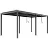 Magazzini Cosma S.P.A. Pergola bioclimatica grigia 7,8x4