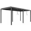 Magazzini Cosma S.P.A. Pergola bioclimatica grigia 5,8x3