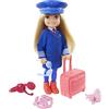 Barbie Playset con Bambola Bionda di Chelsea Pilota e Tanti Accessori,Giocattolo per Bambini 3+Anni,GTN90