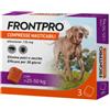 Frontpro*3 cpr mast 136 mg per cani da 25 a 50 kg