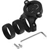 HUAYUWA AirTag - Supporto per reggisella per bicicletta, compatibile con Garmin Varia Radar RTL515 RTL510 RVR315 e Edge 130 530 540 830 840 1040 - Adatto per barre da 25,4 mm, 28,6 mm, 31,4 mm