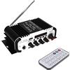DollaTek Kentiger HY-V11 2CH Hi-Fi Bluetooth Car Audio Amplificatore FM Stereo Radio Player Supporto USB Dvd MP3 Ingresso per Auto Moto
