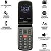 BEGHELLI - Cellulare 9205 SALVALAVITA Phone SLV19 Grigio