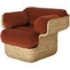GUBI poltrona lounge chair BASKET - 44167-C-BELSUEDE-133