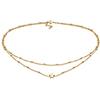 Elli Collana Choker in Argento Sterling 925 dorato catena con sfere look a strati stella per donna