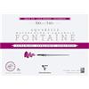Clairefontaine 976041C Blocco collato sui 4 lati Fontaine Extra Bianco - 15 fogli carta acquerello Extra Bianco 100% Cotone a grana fine - Qualità professionale 36x26cm 300g