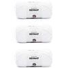 Bernat Softee, Filato in cotone Clear White (bianco), confezione da 3 gomitoli da 120 g, nylon, 3 DK (leggero), 220 m, per lavori a maglia, uncinetto e artigianato