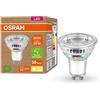 OSRAM Lamps OSRAM Lampada LED a risparmio energetico, riflettore PAR16, GU10, bianco caldo (3000K), 2,1 watt, sostituisce la lampadina da 50W, altamente efficiente e a risparmio energetico, confezione da 1