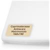 Generico Copri Materasso Matrimoniale - Coprimaterasso Matrimoniale 160x190 - Copri Materasso Antiacaro Anallergico - Elasticizzato e con Angoli