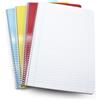 DOJA Barcelona | Quaderni Righe 5 Elementare con Margine | 4 Pezzi | Quaderno Anelli A4 | Spirale | Colori Casuali | Copertina Morbida | 297x210mm | 80 Fogli | Quadernoni Scuola, Ufficio, Disegno...