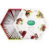 ACORUS Set di tè alla frutta al gusto estivo - Set da regalo, cestino di tè naturale assortito - Cofanetto grande con selezione di 60 bustine di tè - Campionario con 6 gusti di tè alla frutta e bacche