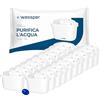 Wessper Filtro Acqua per Caraffa, Cartucce Filtro Acqua con Carbone Attivo e Resina a Scambio Ionico, Filtri Compatibili con le Caraffa Filtrante Brita Maxtra +, 20 Pezzi