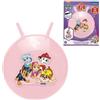 Lexibook, Paw Patrol, Palla Gonfiabile, Chase, Marshall, Skye, Rubble, Everest, Pompa Manuale Inclusa, Plastica sicura e Resistente, Rosa, BG040PAG