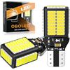 OBOLED W16W T15 LED Lampadina CANBUS 921 912 54SMD per Auto Retromarcia Freno Parcheggio Marcia Diurne Luci Posteriori Lampadine 12V 24V Bianco 6500K