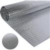 SDLDEER Pellicola isolante in alluminio su entrambi i lati, 60 cm x 3 m, spessore 3 mm, pellicola isolante riflettente, in alluminio, per radiatori isolanti, tetti, finestre, tubi, ecc