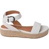 CHATTAWAK 15castelloblanc41, Sandali con Tacco Donna, Bianco, 41 EU