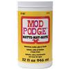 MOD Podge Sigillante Opaco, Colla e Finitura: Soluzione Artigianale all-in-One ad Asciugatura Rapida, Facile da Pulire, per Legno, Carta, Tessuto e Altro Ancora. Non tossico - Fai da Te con Fiducia,