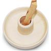 BEYLAB Porta Palo Santo, Porta incenso per Bastoncini di Palo Santo Bruciatore, Supporto per Bruciatore a Legna per Meditazione Yoga con Raccoglitore Cenere Moderno Minimalista - Beige