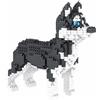 Atomic Building Kit Di Costruzione Con Mini Blocchi. Figura Di Mascotte Da Assemblare. Per Collezionisti Adulti E Bambini. Cane Husky Siberiano