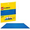 LEGO 10714 Classic Base Blu, Superfice Creativa per Mattoncini, Giochi per Bambini dai 4 Anni, Tavola per Costruzioni, Ottima Idea Regalo