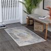 Livabliss Agadir Tappeto Vintage Tappeto per Soggiorno, Corridoio, Cucina Tappeti Salotto Classico, Orientale, leggera Manutenzione Pelo Corto, Grande, 80x150 cm Beige e Avorio