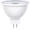 ledscom.de GU5.3 Lampadina LED, MR16, bianco caldo (2700 K), 5,5 W, 483lm, 37°, MR-16, GU-5.3, GU-5,3, lampada a risparmio energetico, spot, base a perno, lampada a risparmio energetico, faretto,
