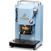 FABER COFFEE MACHINES | Modello Pro Mini Deluxe | Macchina caffe a cialde ese 44mm | finiture Cromo | Pressacialda in ottone (Turquoise)