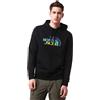 The North Face NF00A0TEJK3 M Light Drew Peak Pullover HOODIE-EUA7ZJA Maglia Lunga Uomo Black Taglia M