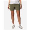 Columbia Silver Ridge W - Pantaloncini - Donna - Verde